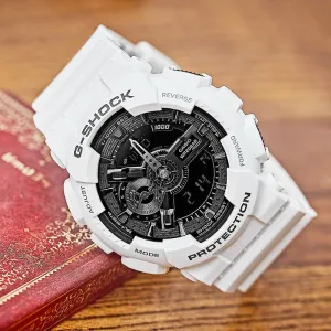 Casio G-Shock Men's Digital White Strap Watch
