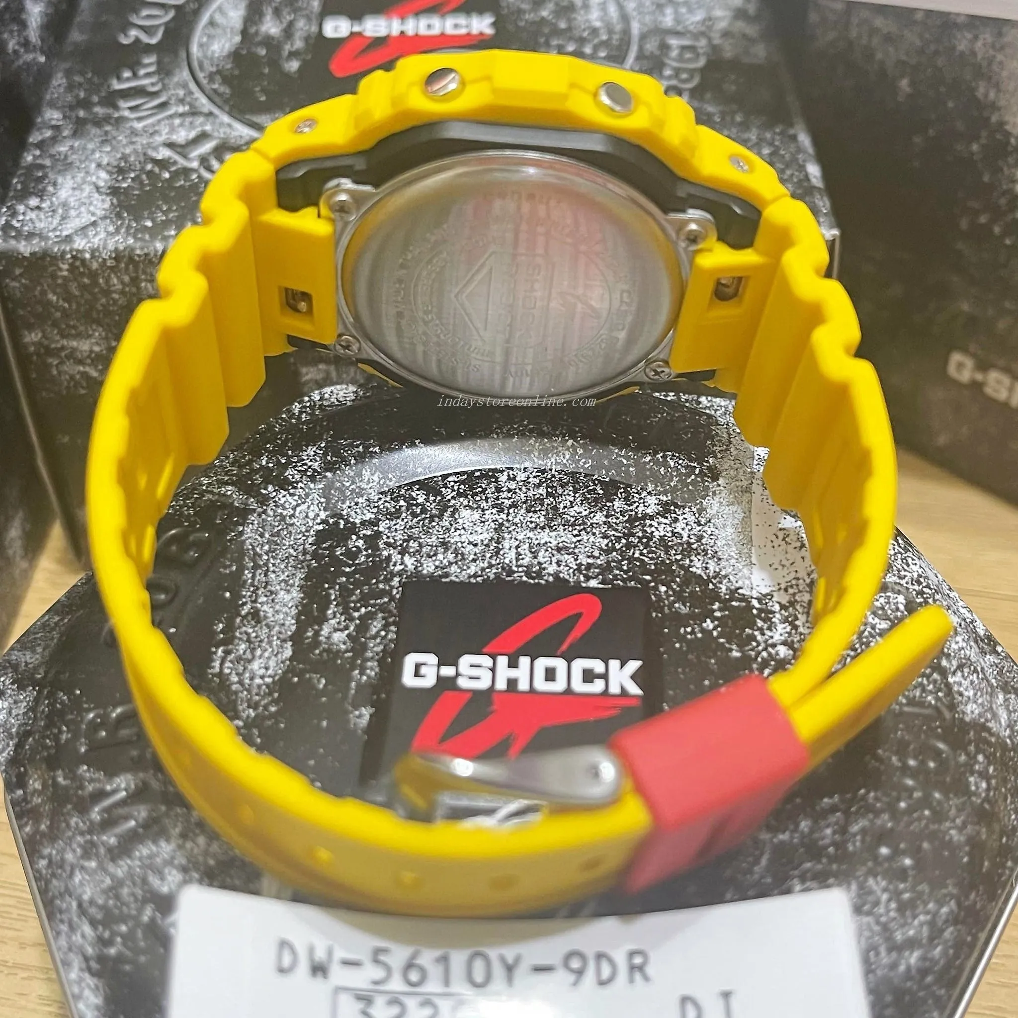 Casio G-Shock Men's Watch DW-5610Y-9 Digital 5600 Series 90s-Inspired Colorful Sporty G-Shock