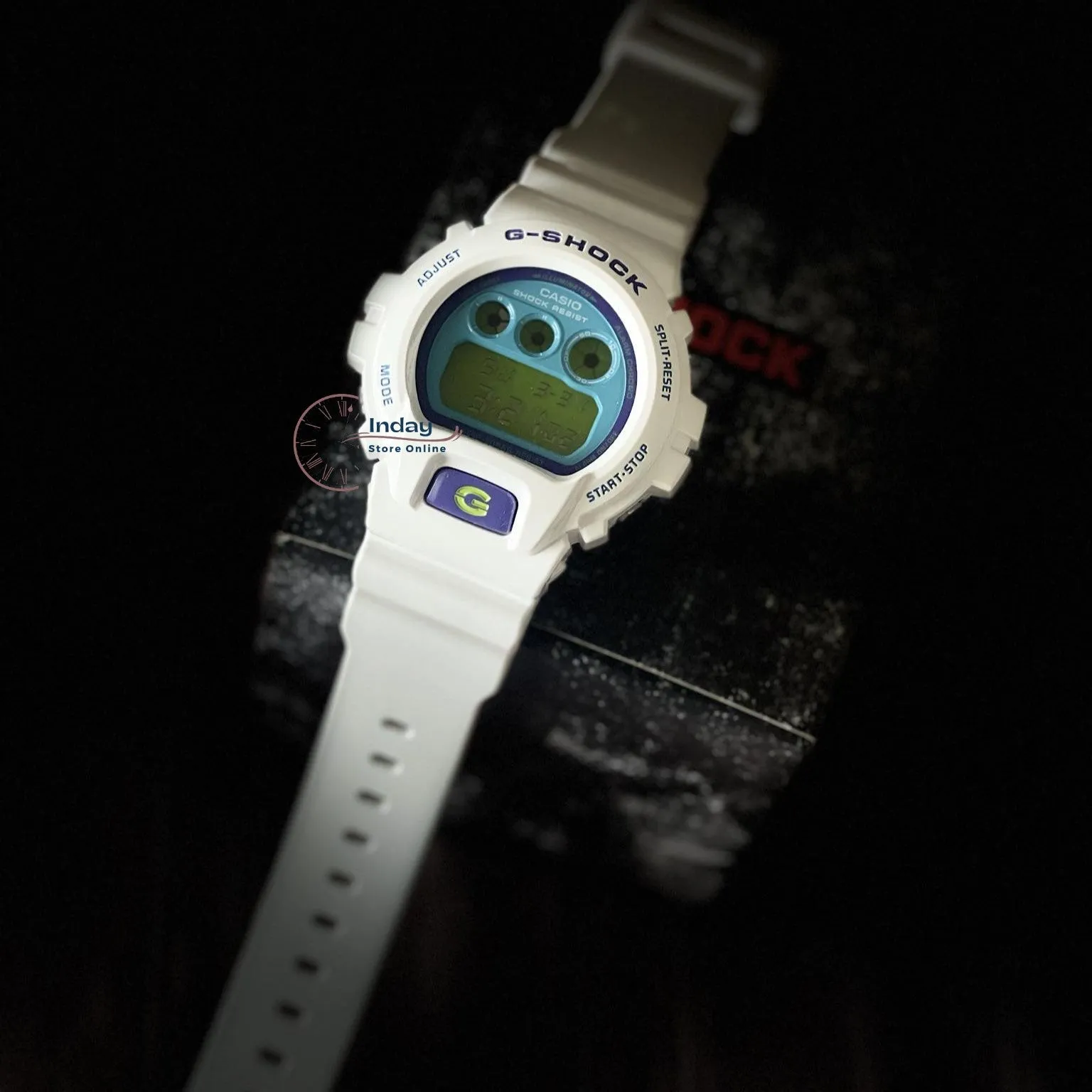 Casio G-Shock Men's Watch DW-6900RCS-7 Resin Band Mineral Glass Shock Resistant
