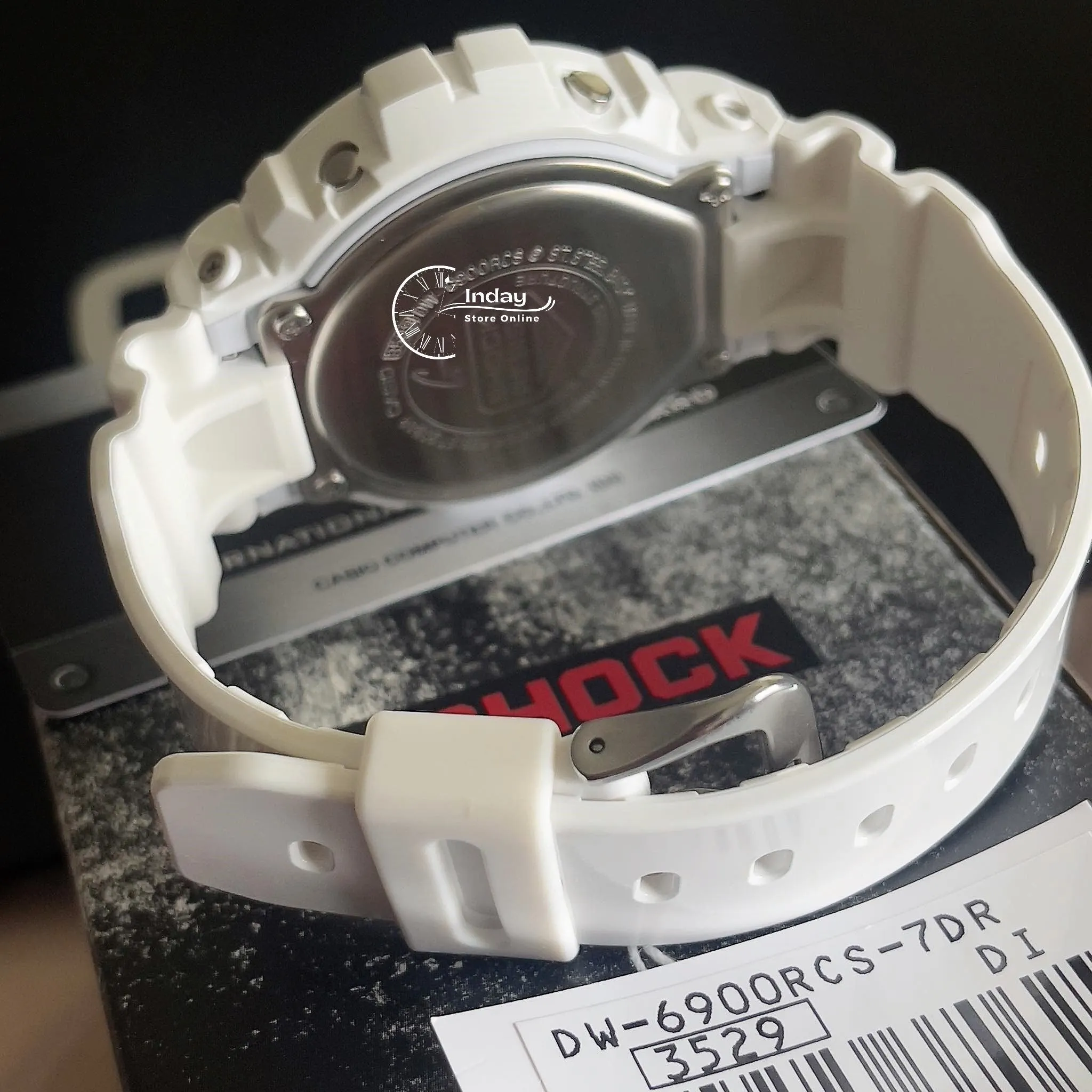 Casio G-Shock Men's Watch DW-6900RCS-7 Resin Band Mineral Glass Shock Resistant