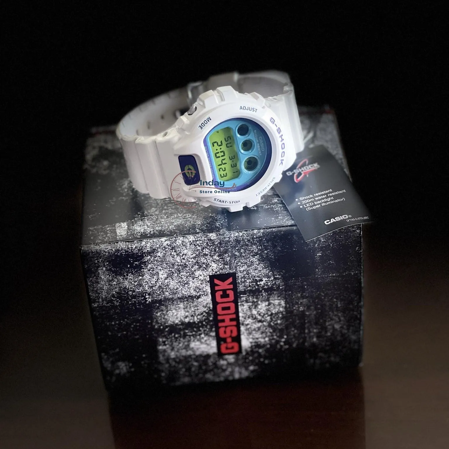 Casio G-Shock Men's Watch DW-6900RCS-7 Resin Band Mineral Glass Shock Resistant
