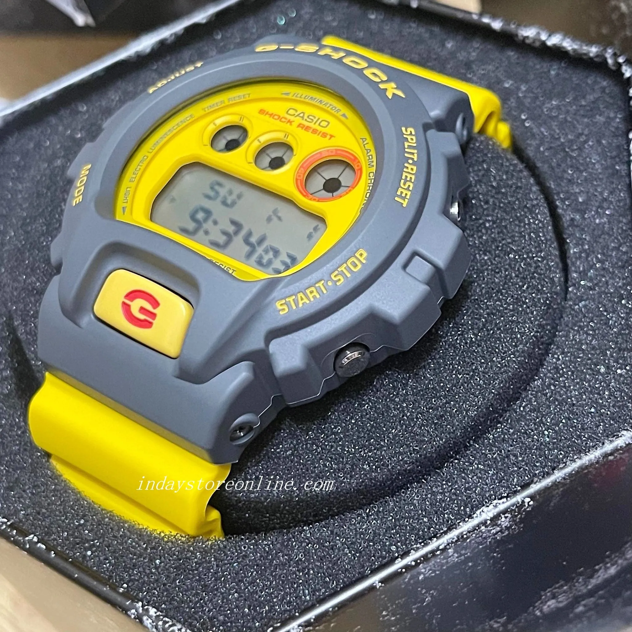 Casio G-Shock Men's Watch DW-6900Y-9 Digital 6900 Series 90s Sport Watch Series