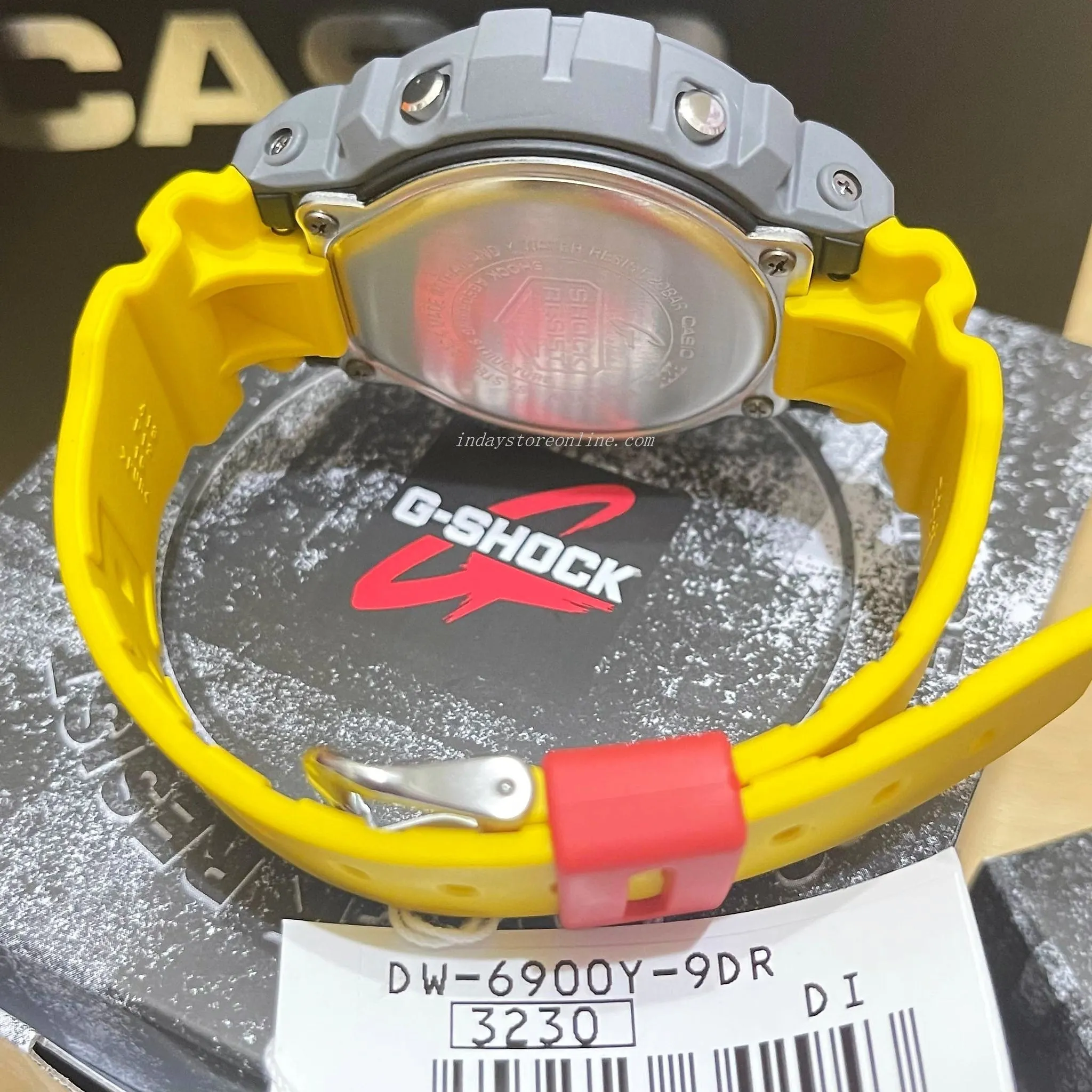Casio G-Shock Men's Watch DW-6900Y-9 Digital 6900 Series 90s Sport Watch Series