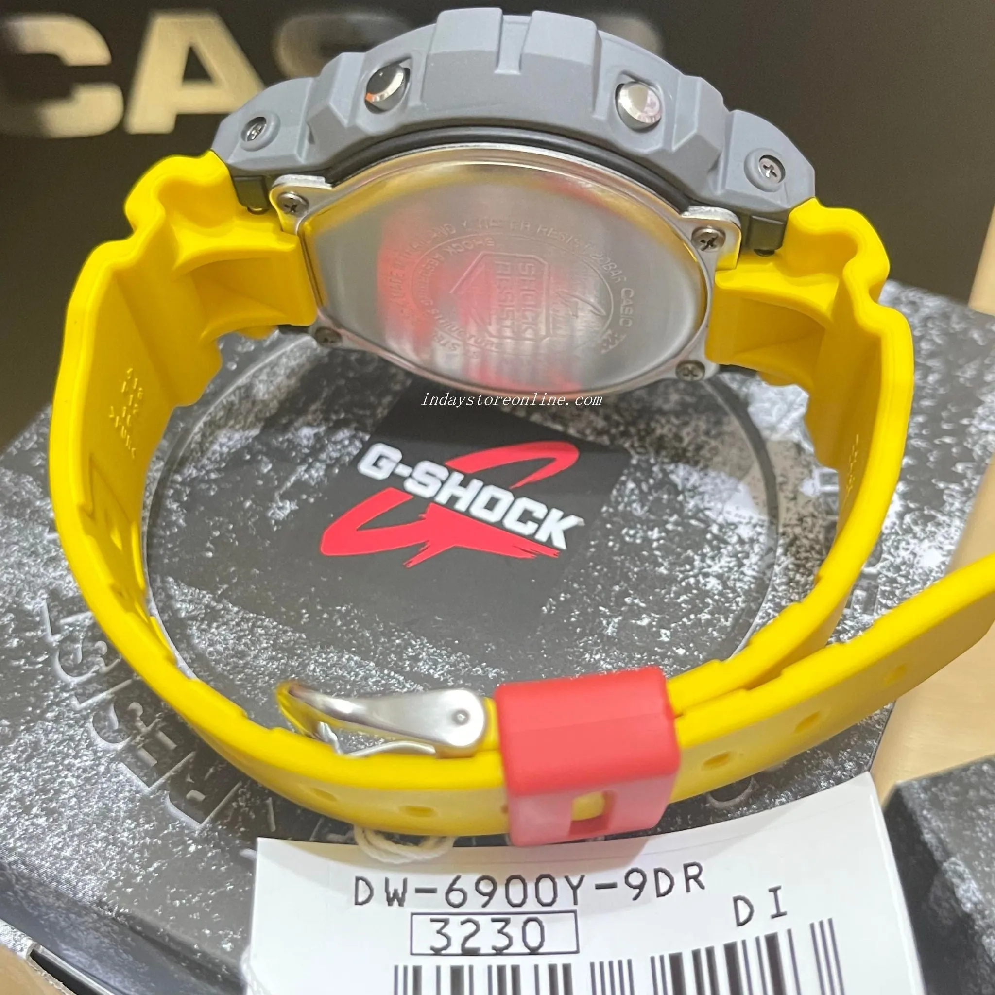 Casio G-Shock Men's Watch DW-6900Y-9 Digital 6900 Series 90s Sport Watch Series