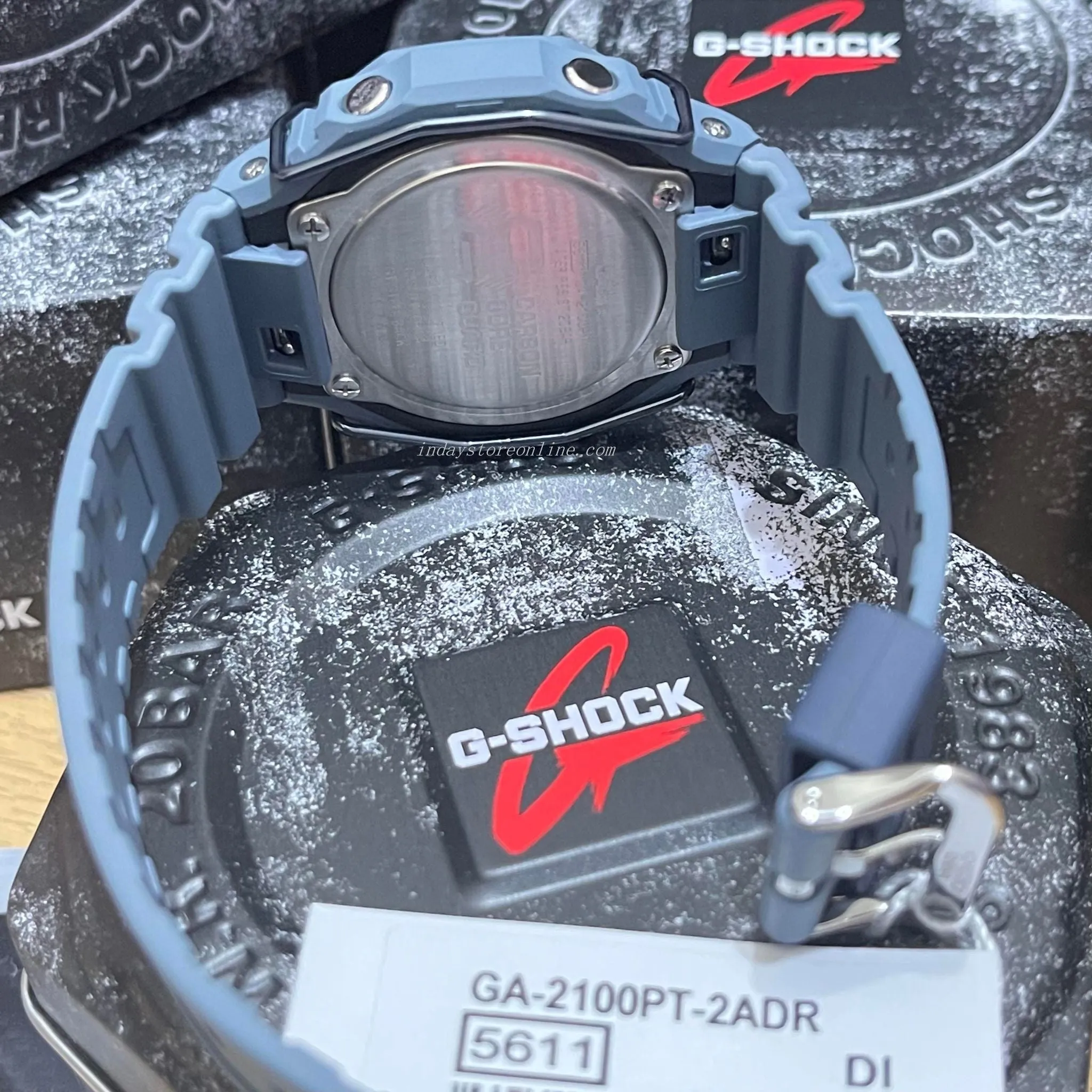 Casio G-Shock Men's Watch GA-2100PT-2A Analog-Digital 2100 Series  Monochromatic Color Matte Finish