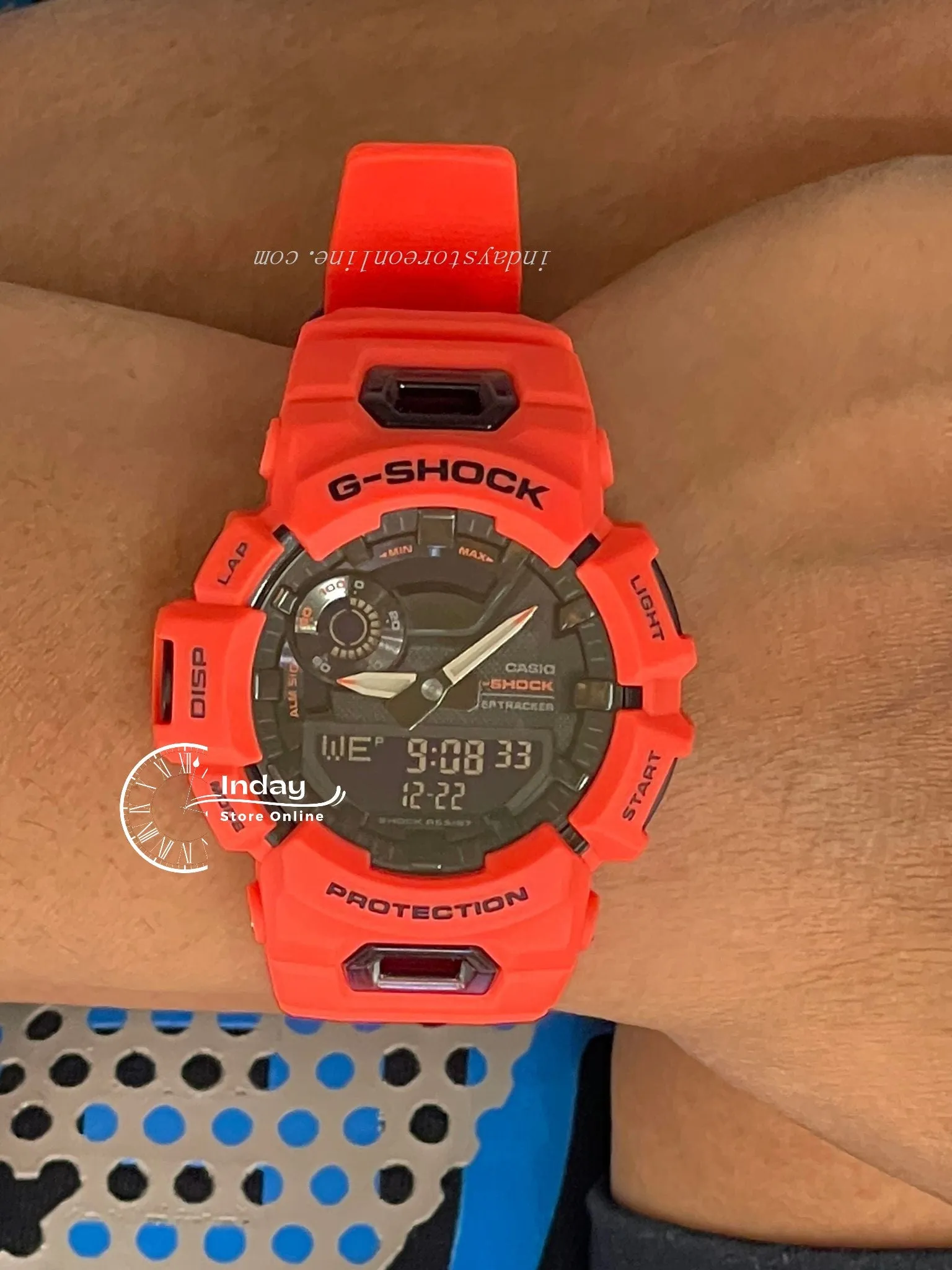 Casio G-Shock Men's Watch GBA-900-4A Analog-Digital G-Squad GBA-900 Series Shock Resistant Mobile link (Automatic connection, wireless linking using Bluetooth®) Mineral Glass