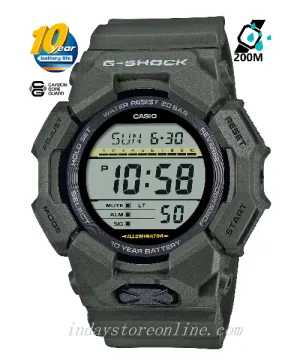 Casio G-Shock Men's Watch GD-010-3D Resin Band Shock Resistant Battery Life 10-Years
