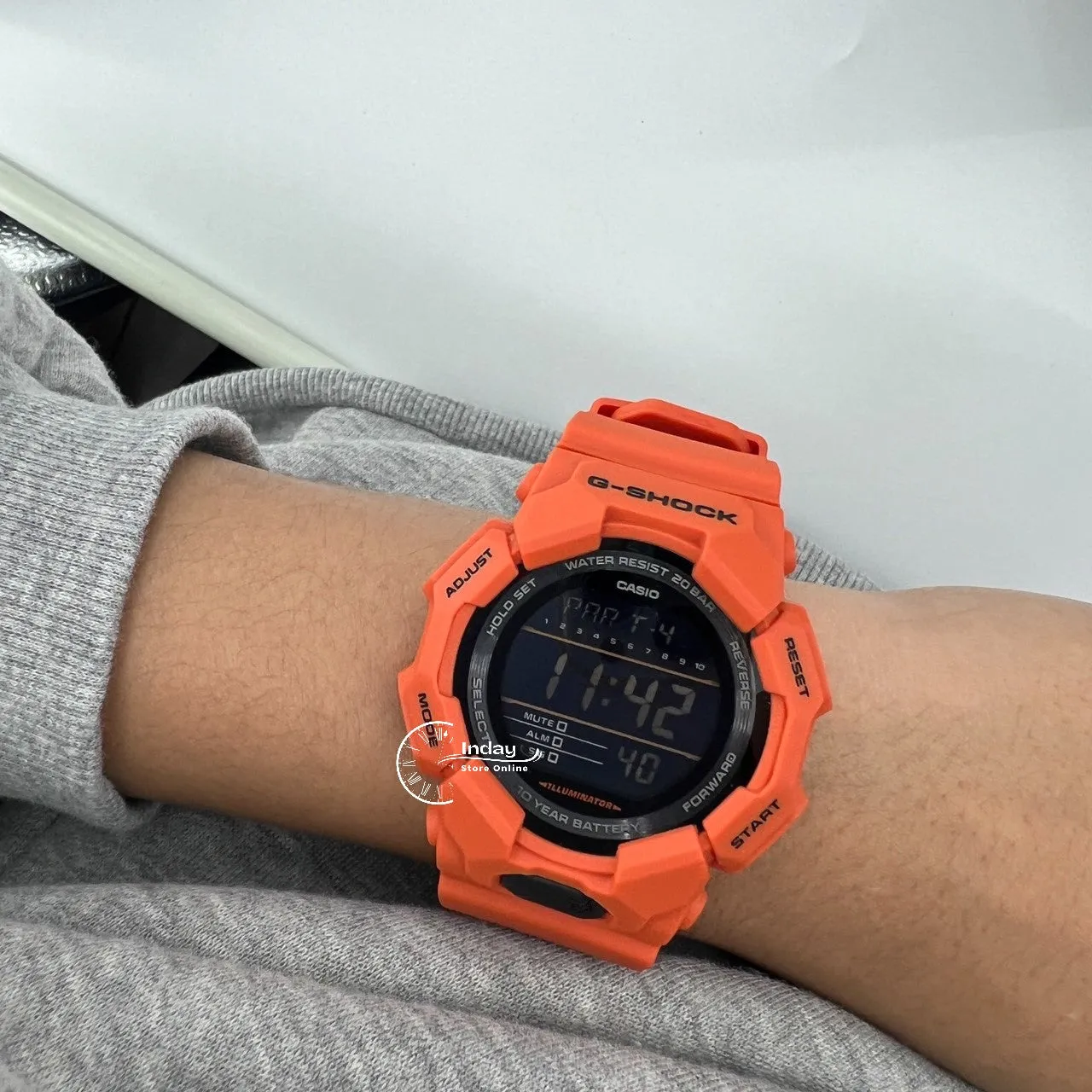 Casio G-Shock Men's Watch GD-010-4D Resin Band Shock Resistant Battery Life 10-Years