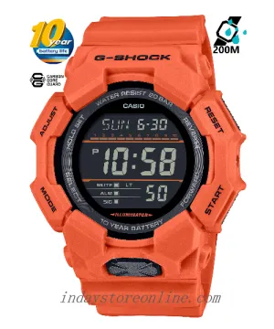 Casio G-Shock Men's Watch GD-010-4D Resin Band Shock Resistant Battery Life 10-Years