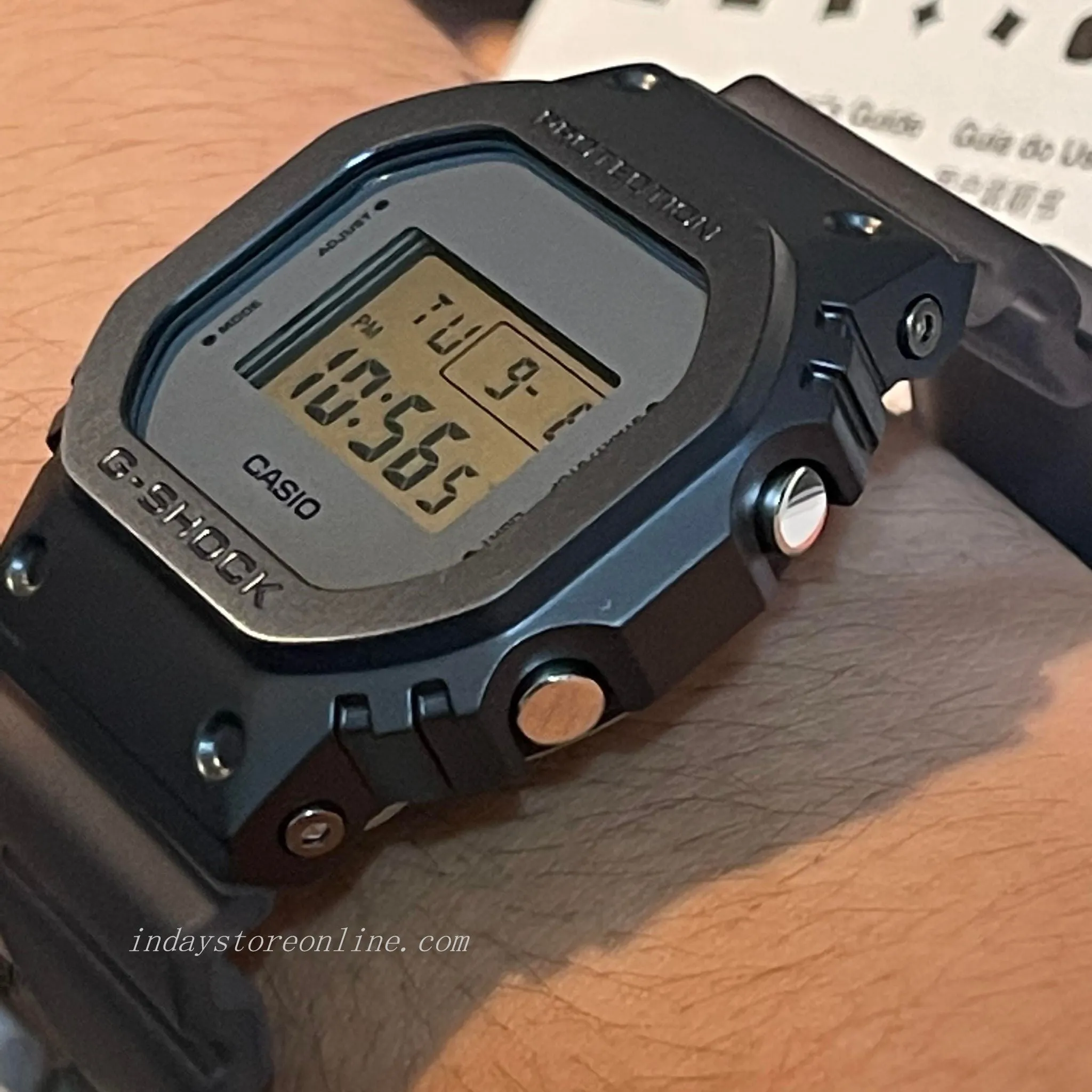 Casio G-Shock Men's Watch GM-5600MF-2 Metal Covered Midnight Fog Series Digital Sports Watch