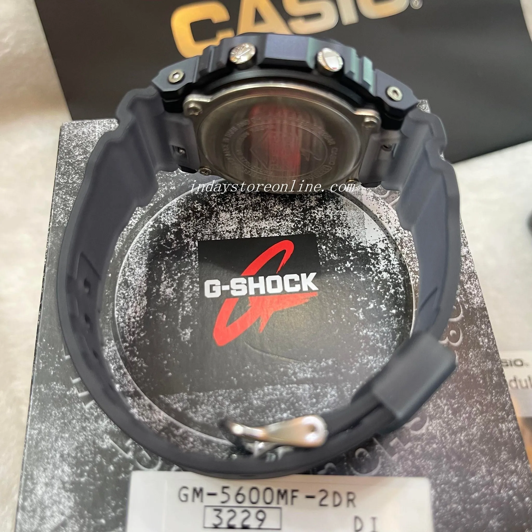 Casio G-Shock Men's Watch GM-5600MF-2 Metal Covered Midnight Fog Series Digital Sports Watch