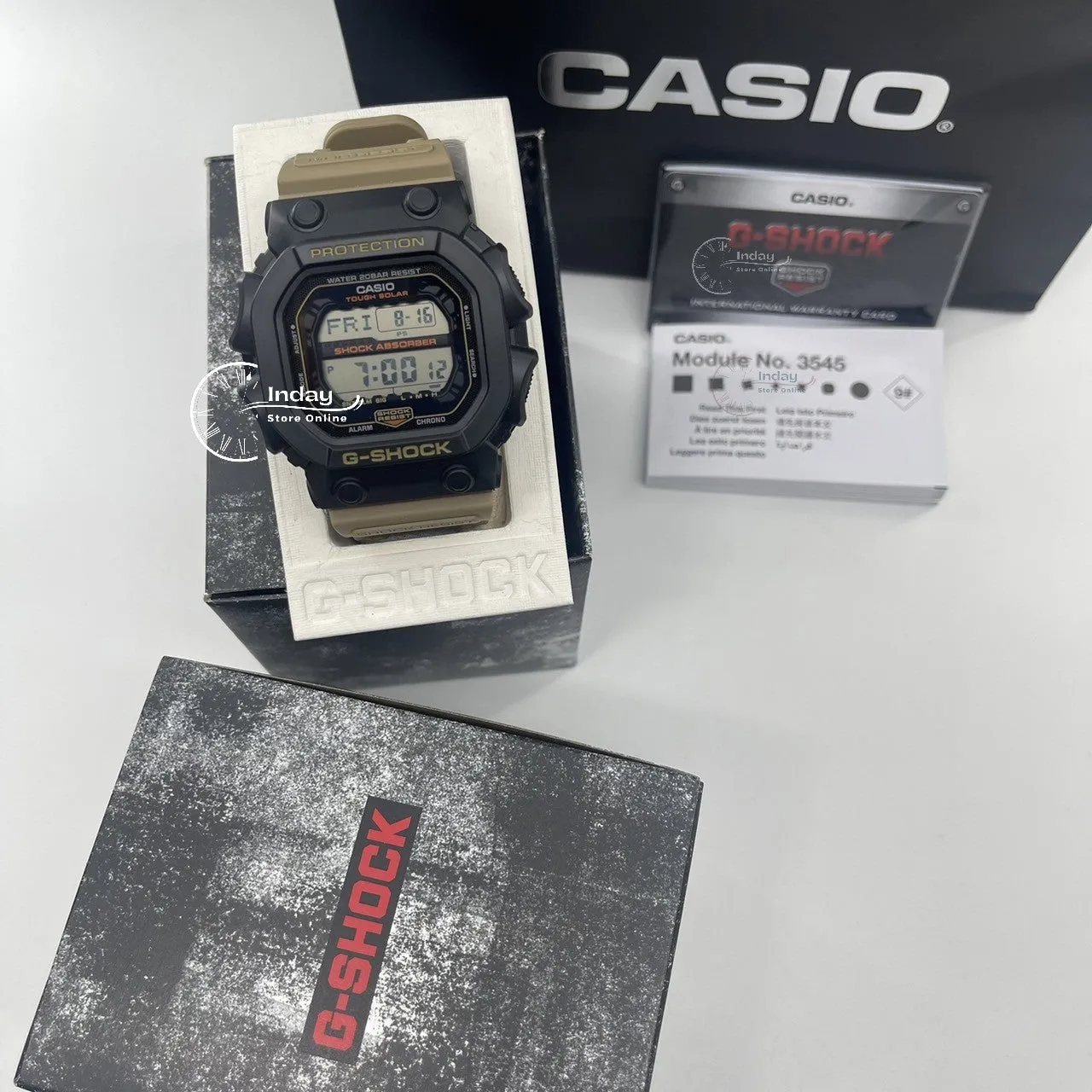 Casio G-Shock Men's Watch GX-56TU-1A5 Shock Resistant Mud Resistant Solar powered