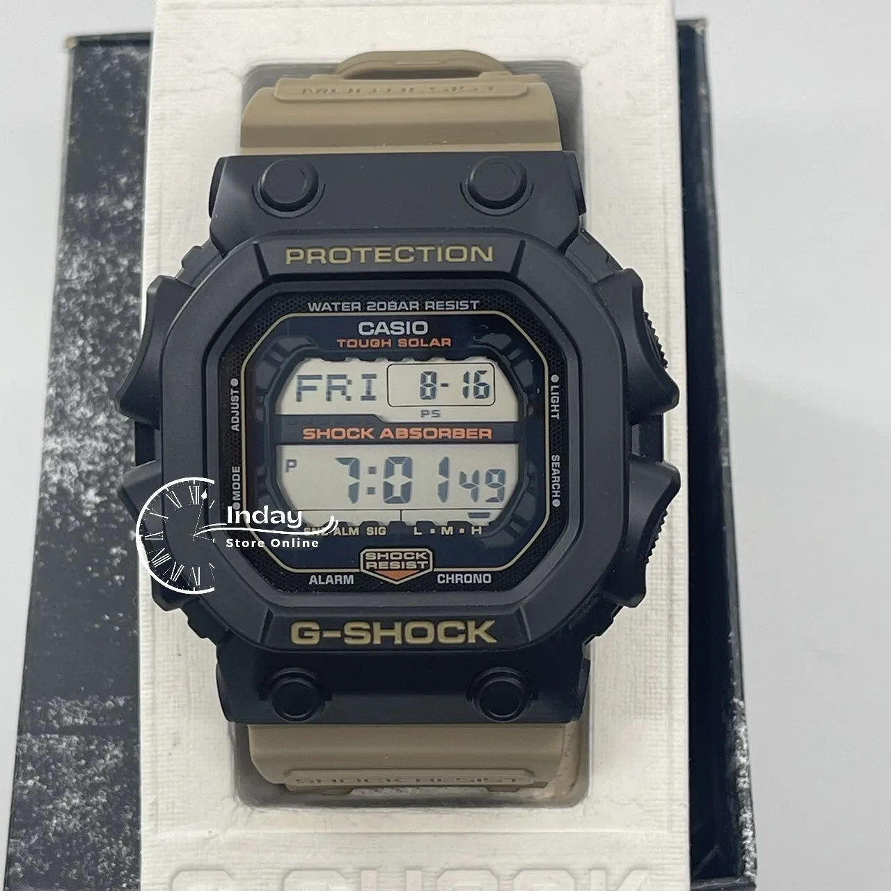 Casio G-Shock Men's Watch GX-56TU-1A5 Shock Resistant Mud Resistant Solar powered