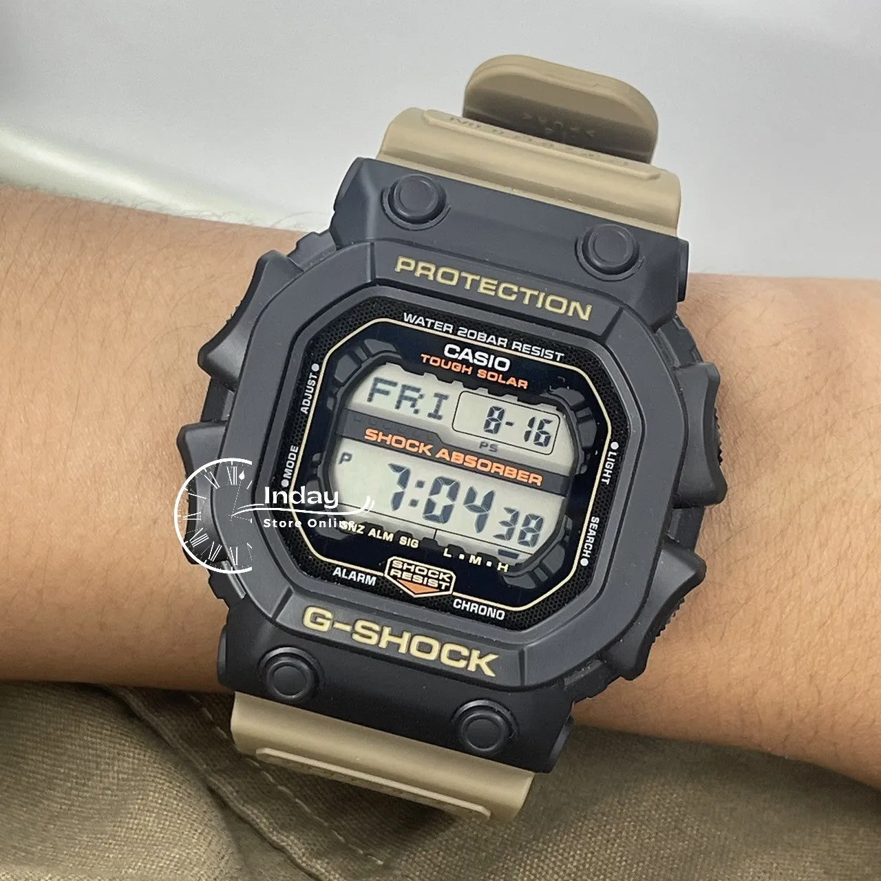 Casio G-Shock Men's Watch GX-56TU-1A5 Shock Resistant Mud Resistant Solar powered
