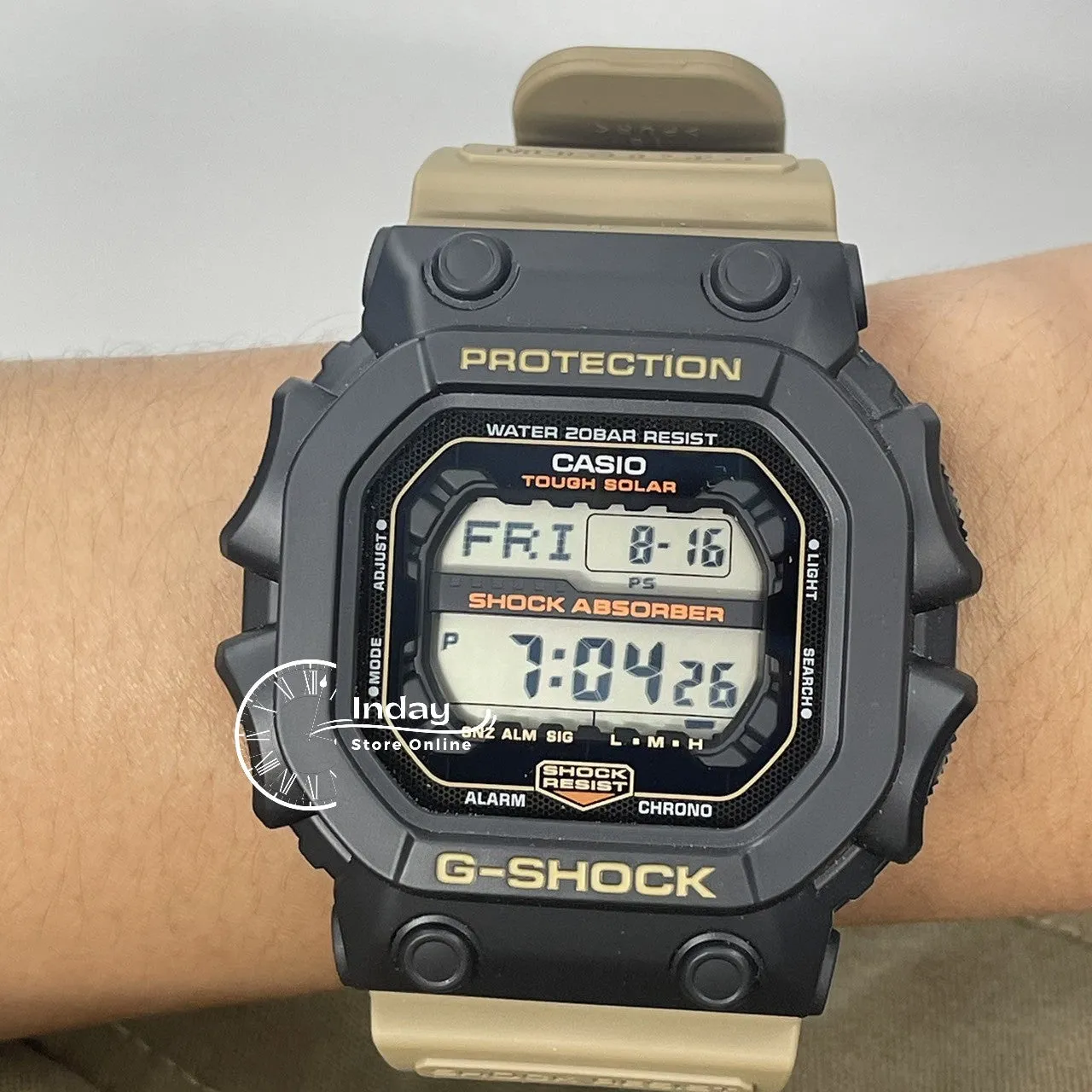 Casio G-Shock Men's Watch GX-56TU-1A5 Shock Resistant Mud Resistant Solar powered