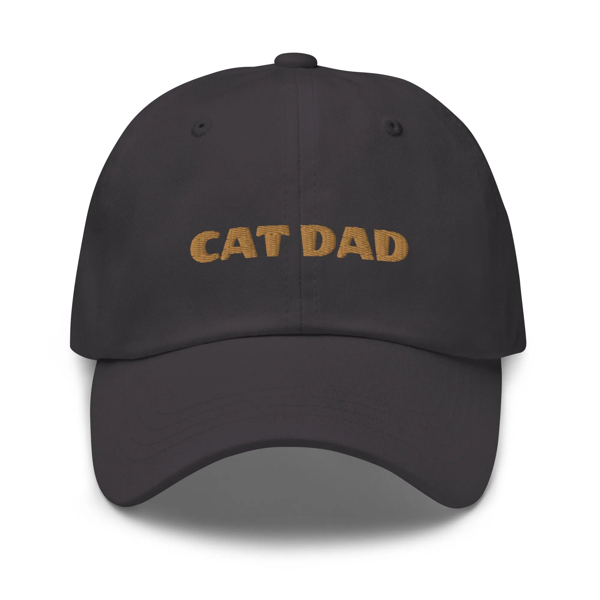 Cat Dad Embroidered Hat