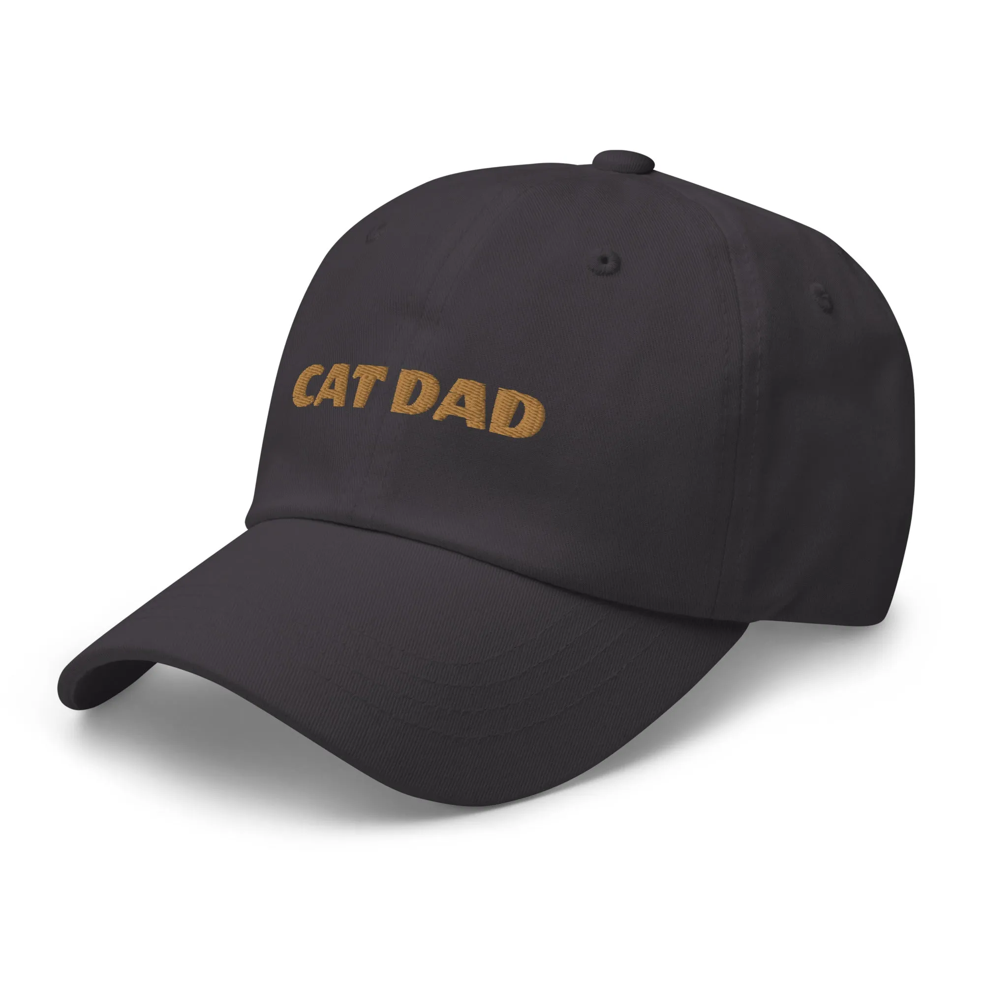 Cat Dad Embroidered Hat