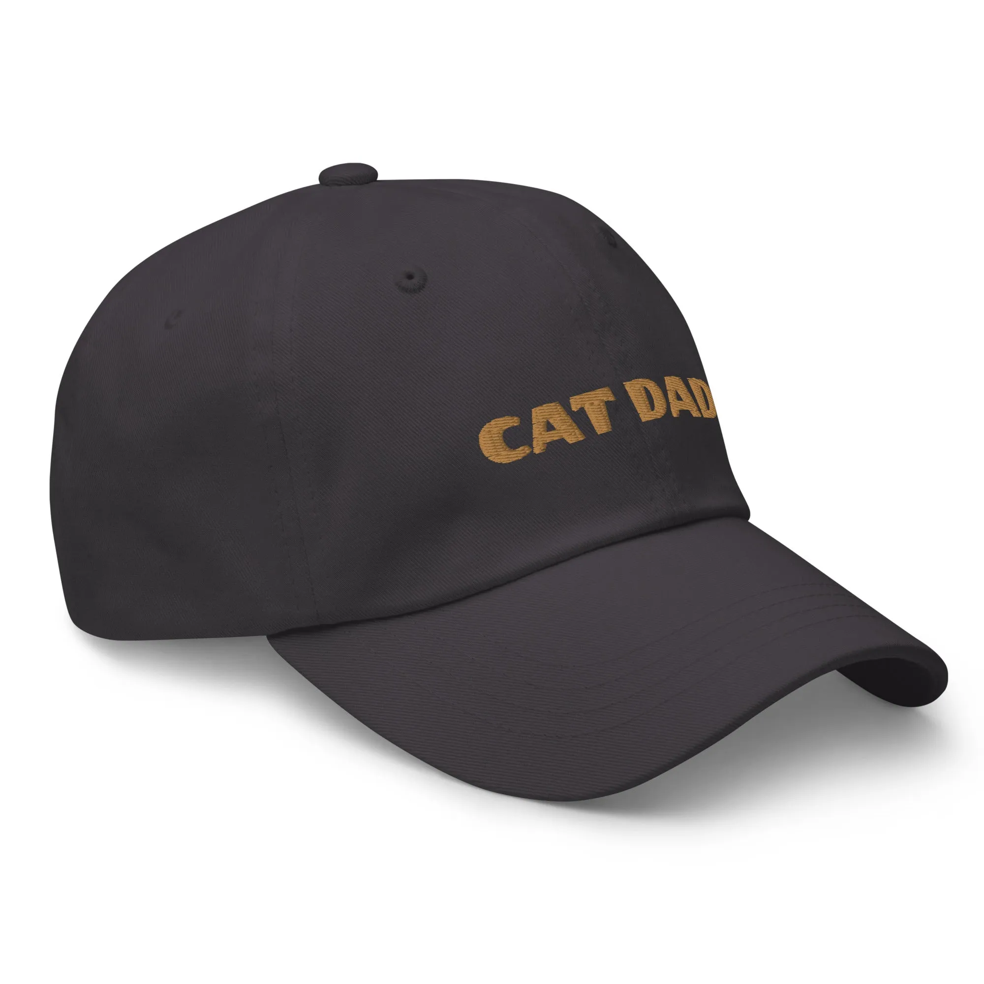 Cat Dad Embroidered Hat
