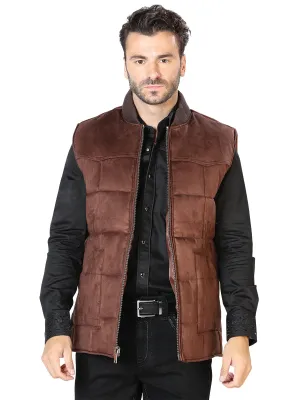 Chaleco Acolchado Ultraligero Calidad AAA Cafe para Hombre 'El General' - ID: 43317