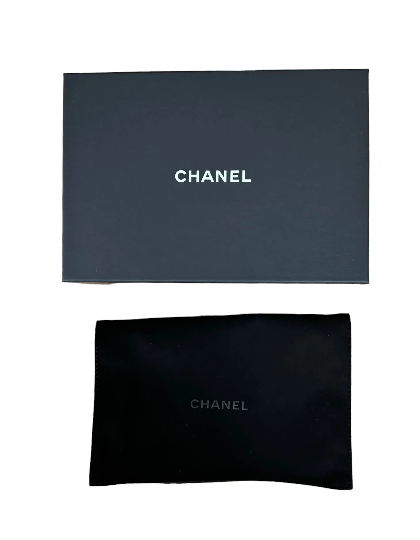 Chanel 2023 Calfskin So Black Quilted Reissue Wallet On Chain WOC Crossbody Bag