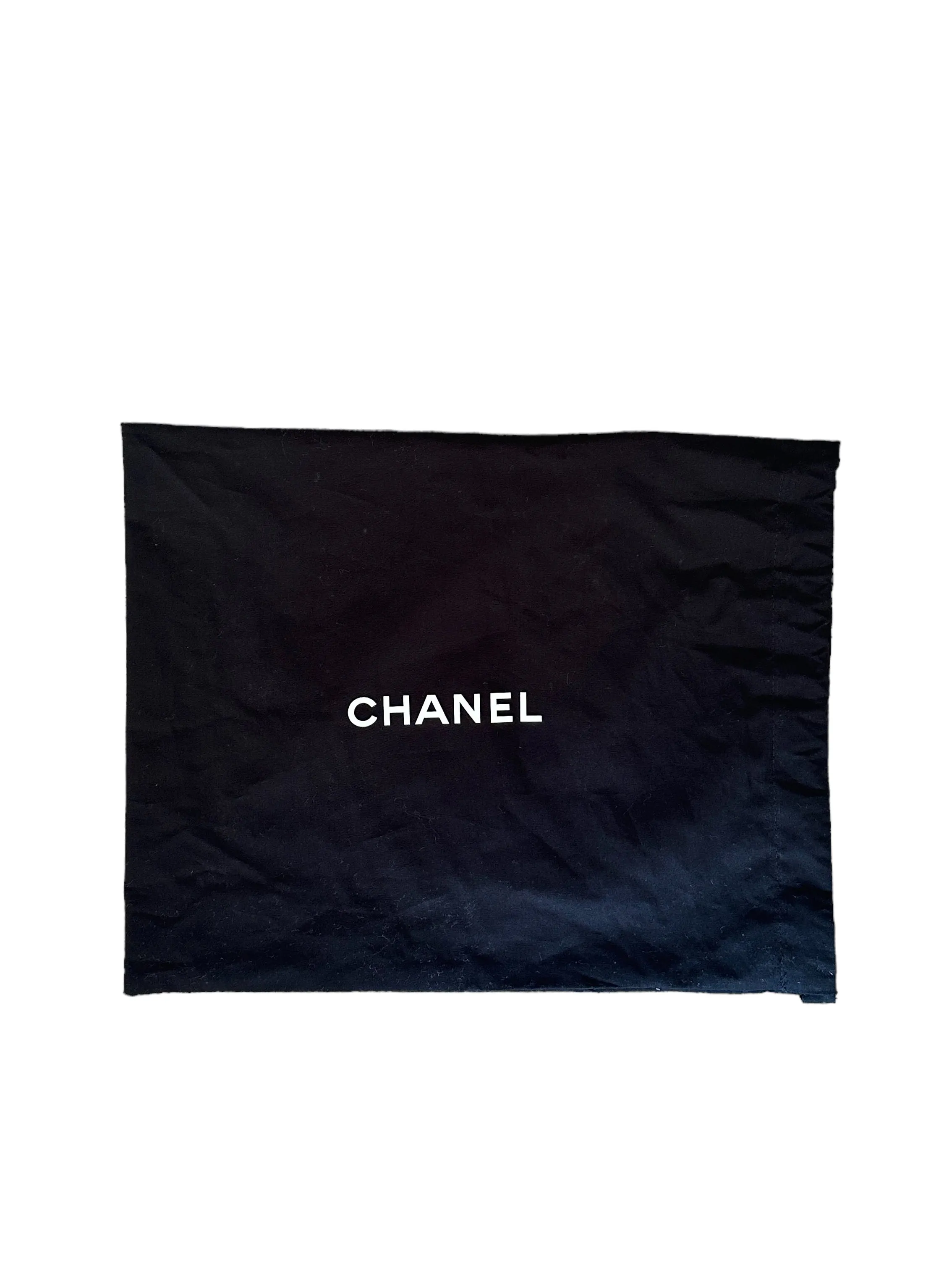 Chanel Black Caviar Leather Small Quilted Chain Around Boy Bag