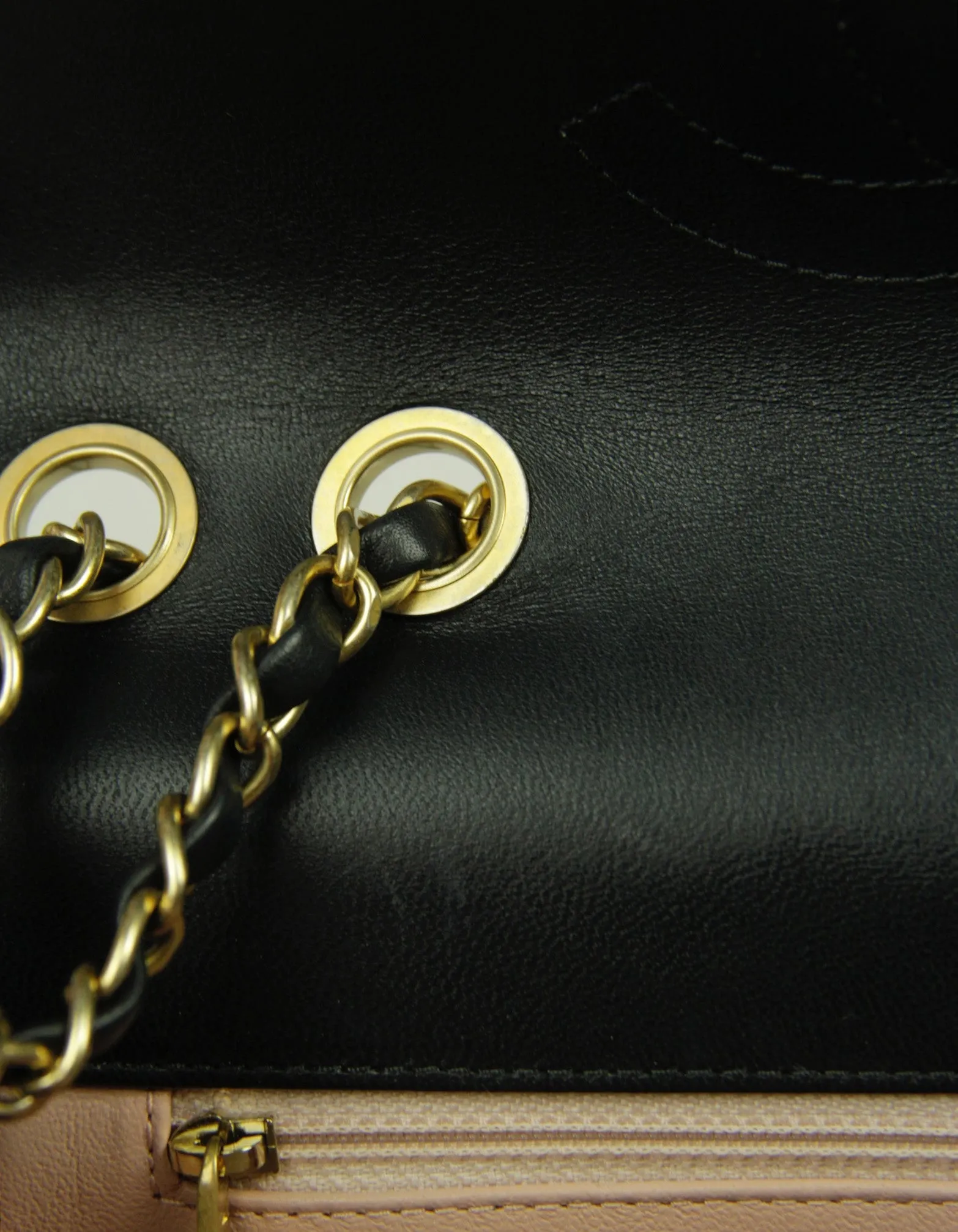 Chanel Black Caviar Medium CC Filigree Flap Crossbody Bag
