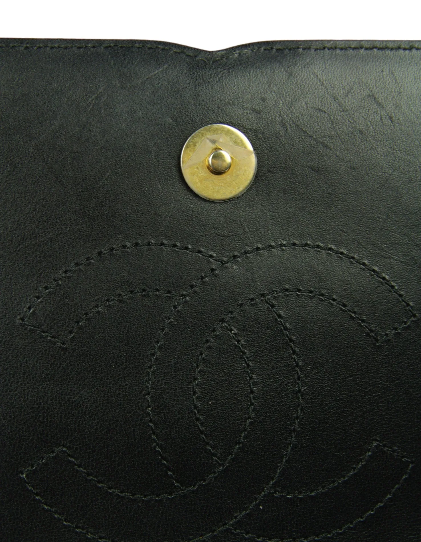 Chanel Black Caviar Medium CC Filigree Flap Crossbody Bag
