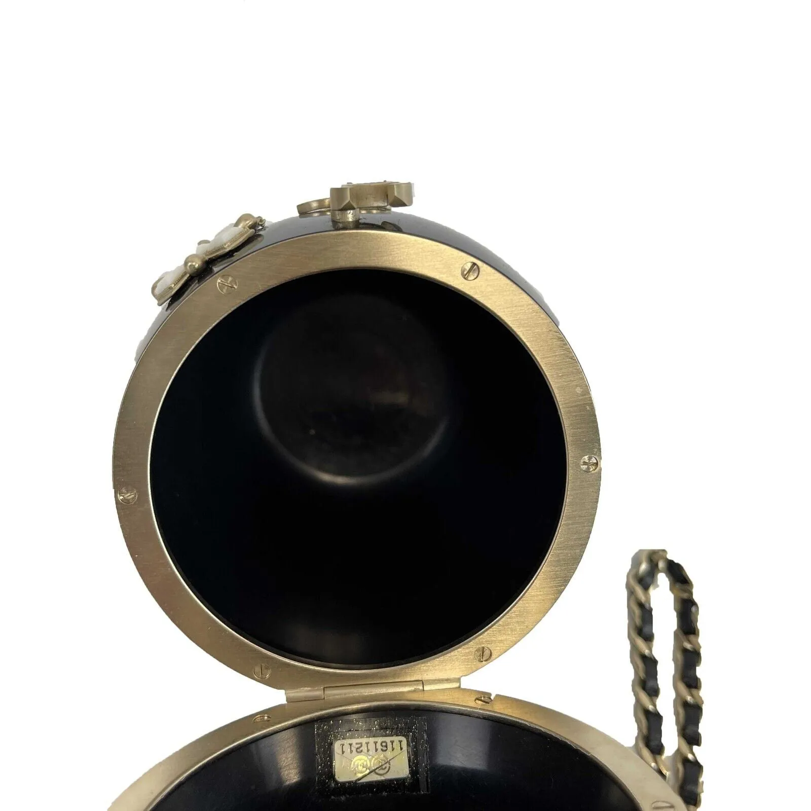 CHANEL - Doll Clutch Rare Minaudiere Bag Moscow Matryoshka CC Gripoix Wristlet