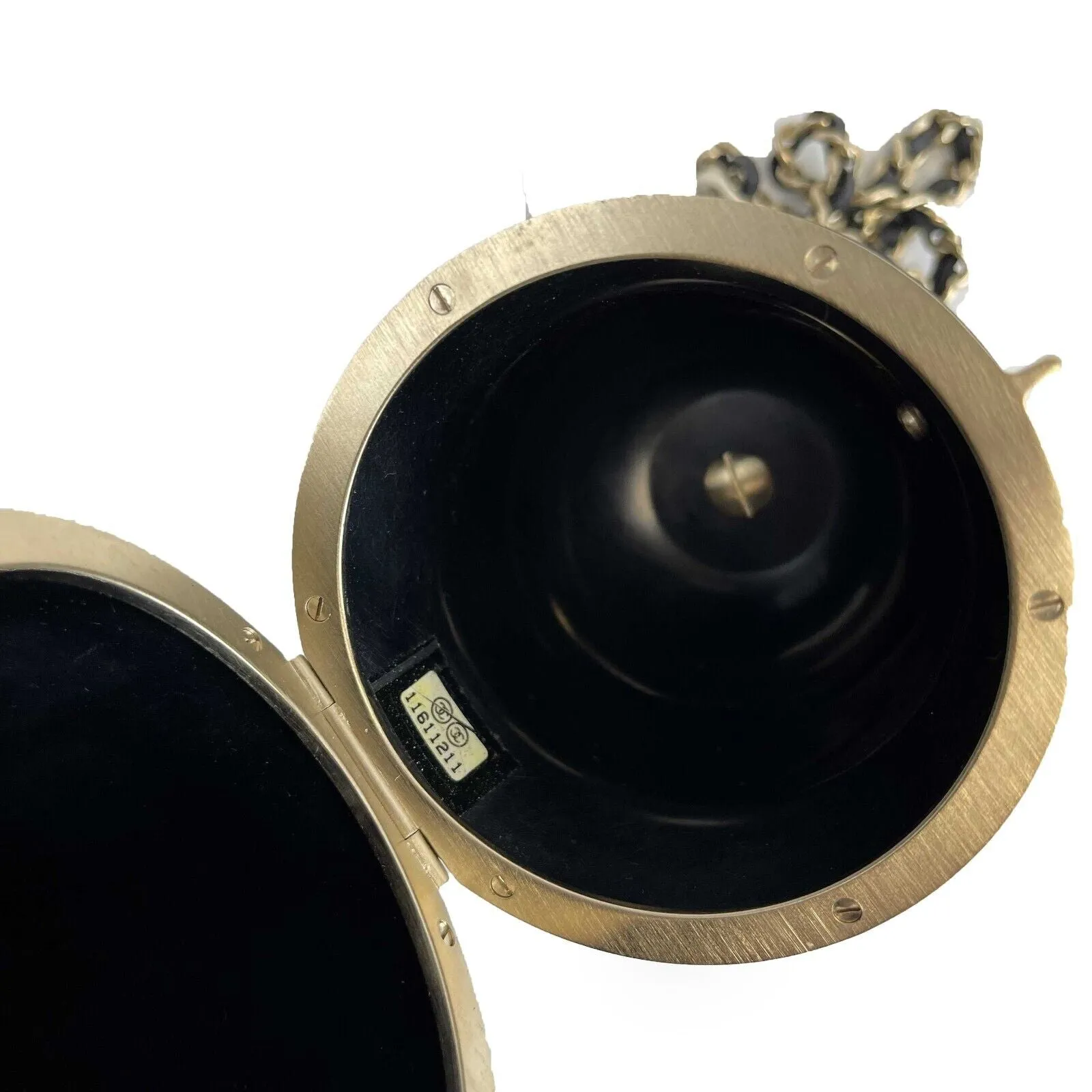 CHANEL - Doll Clutch Rare Minaudiere Bag Moscow Matryoshka CC Gripoix Wristlet