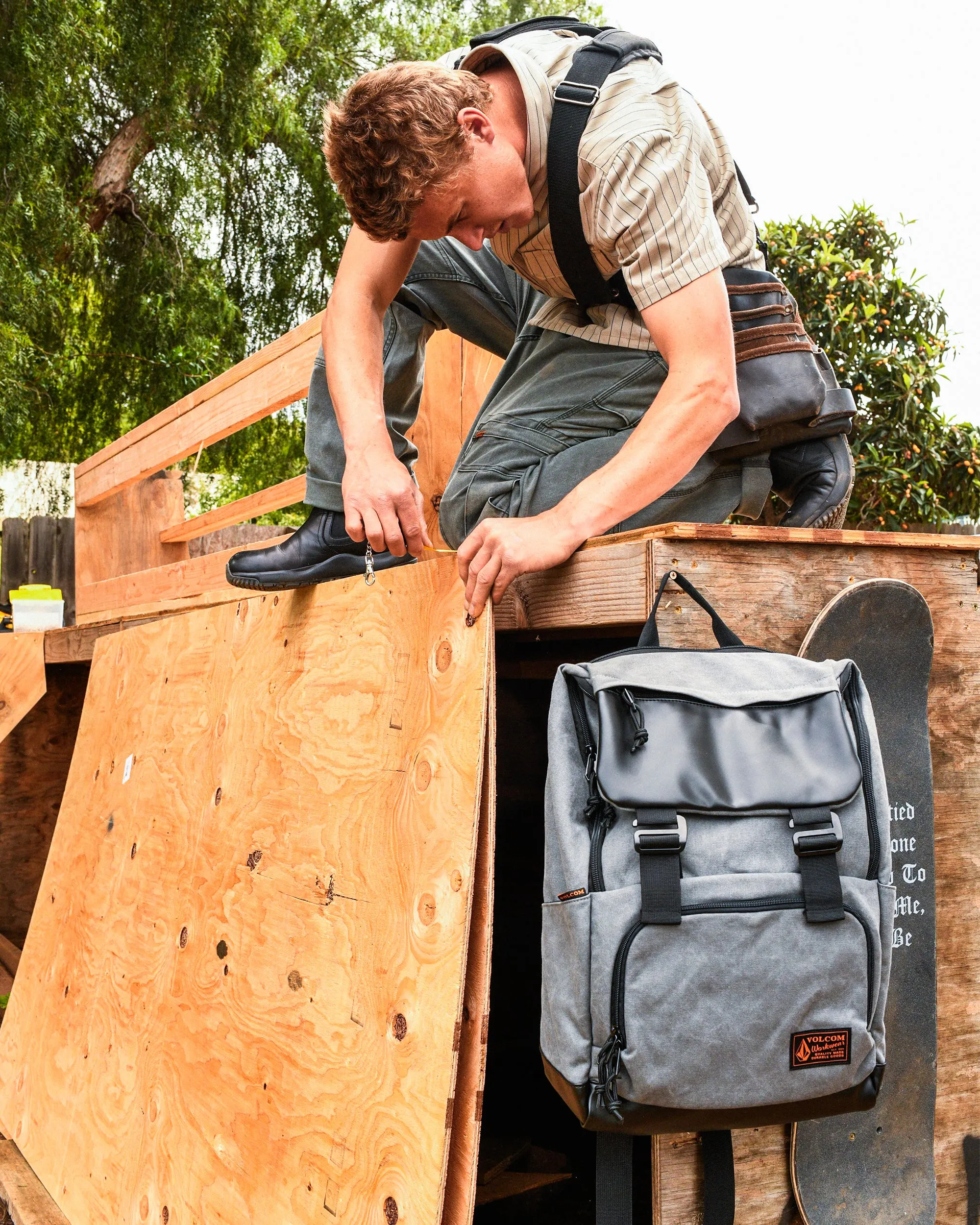 Charter Ruck Backpack - GREY