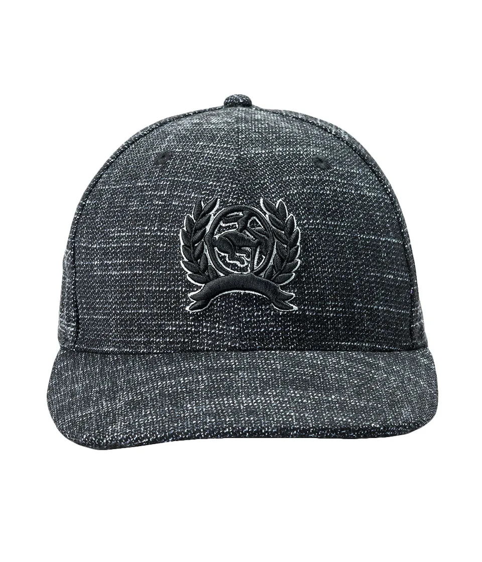 CINCH MENS BASEBALL CAP OSFA - TEXTURED BLACK