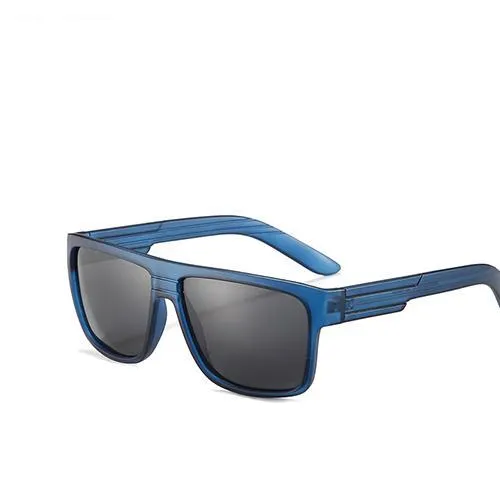 Classic Polarized Men's Sunglasses - Blue Smoke,Black Smoke,Matte Black Smoke,Brown Brown