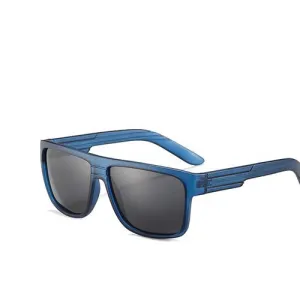 Classic Polarized Men's Sunglasses - Blue Smoke,Black Smoke,Matte Black Smoke,Brown Brown