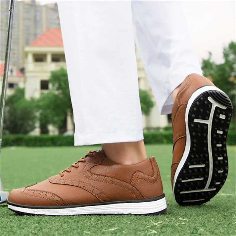 Comfort Anti-slip Lace Up Golf Shoes for Men