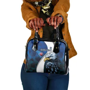 Custom Afro Namibia Cricket Shoulder Handbag Go Eagles LT15