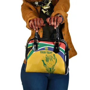 Custom South Africa Cricket Shoulder Handbag Go Champions World Cup Proteas LT14