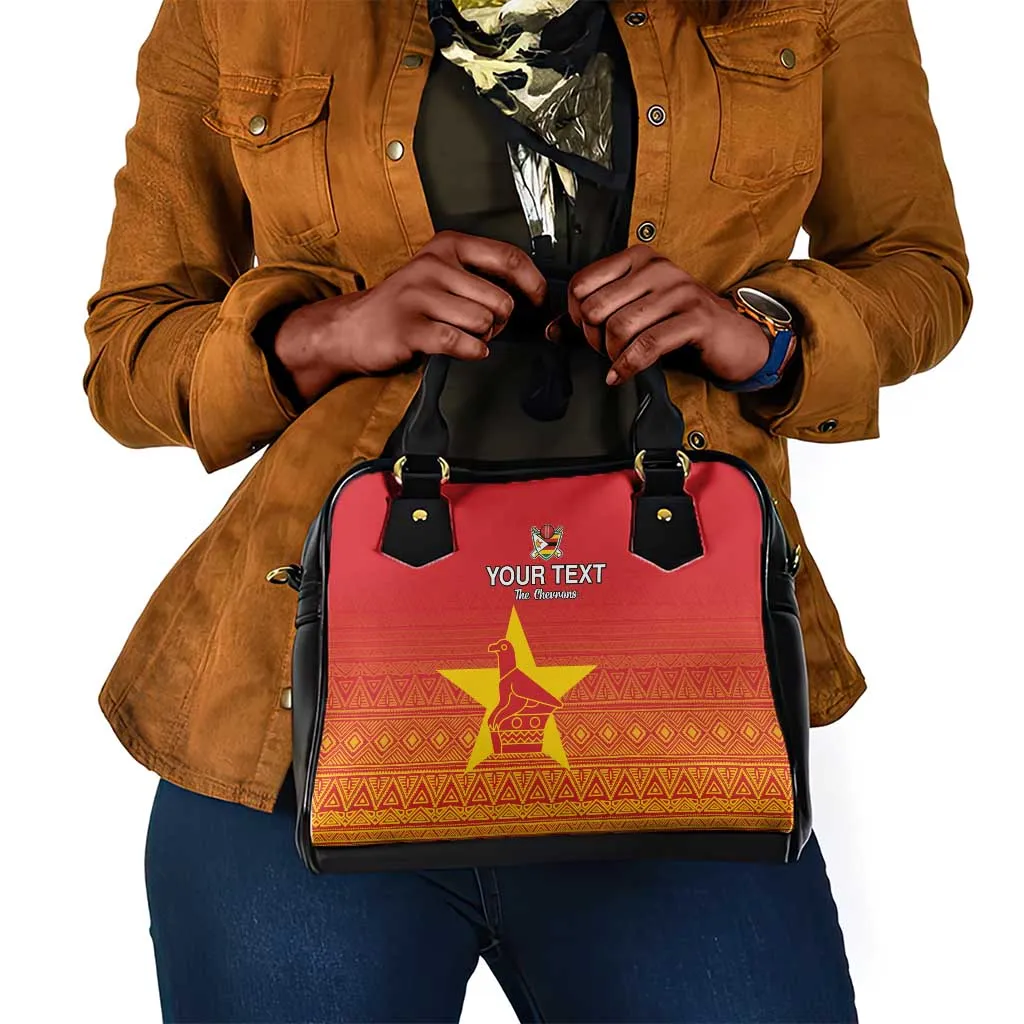Custom Zimbabwe Cricket Shoulder Handbag Go Champions LT15