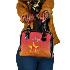Custom Zimbabwe Cricket Shoulder Handbag Go Champions LT15