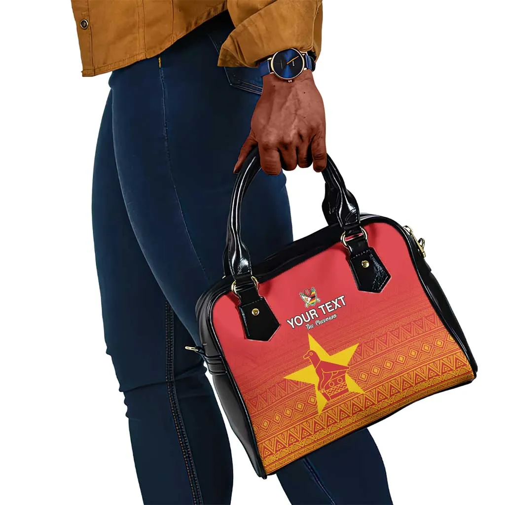 Custom Zimbabwe Cricket Shoulder Handbag Go Champions LT15