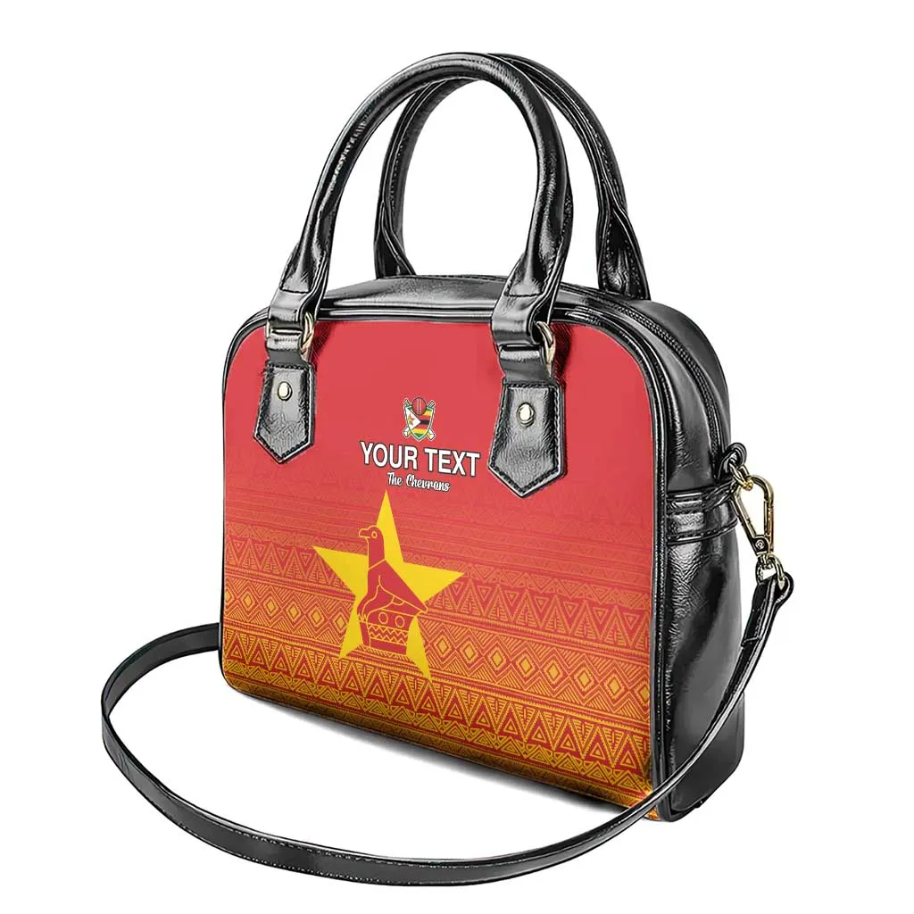 Custom Zimbabwe Cricket Shoulder Handbag Go Champions LT15