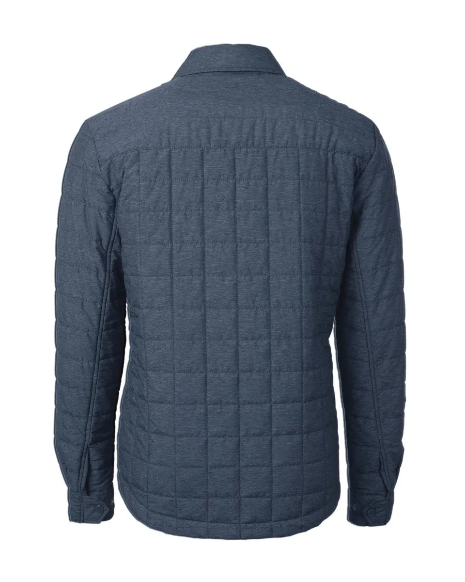 Cutter & Buck Men's Rainier PrimaLoft® Eco Insulated Quilted Shirt Jacket