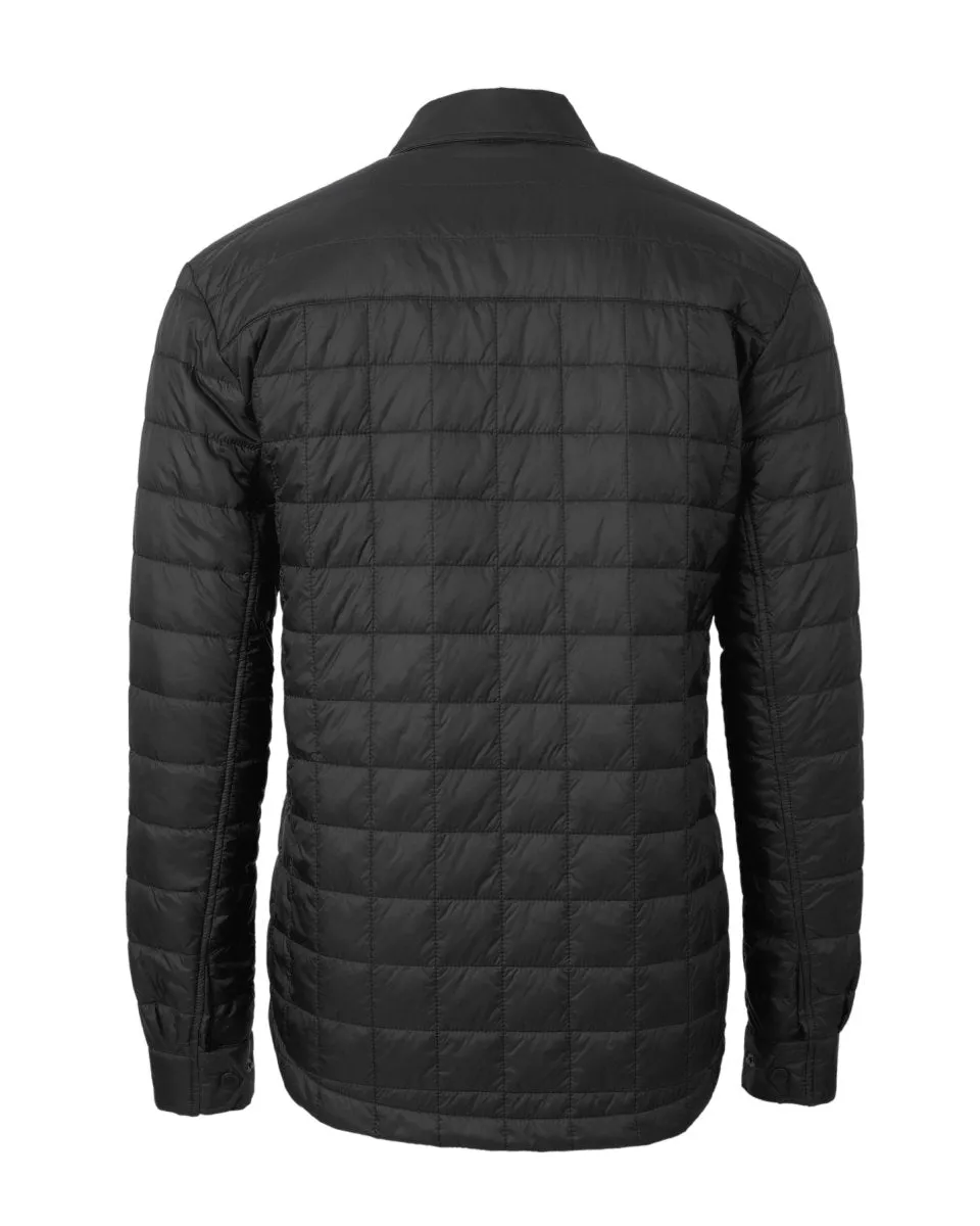 Cutter & Buck Men's Rainier PrimaLoft® Eco Insulated Quilted Shirt Jacket