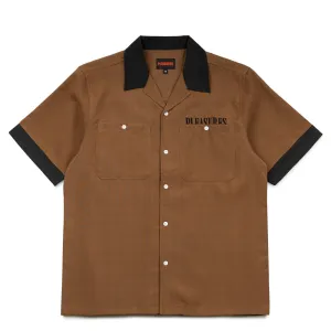 Daisy Bowling Button Down | Brown