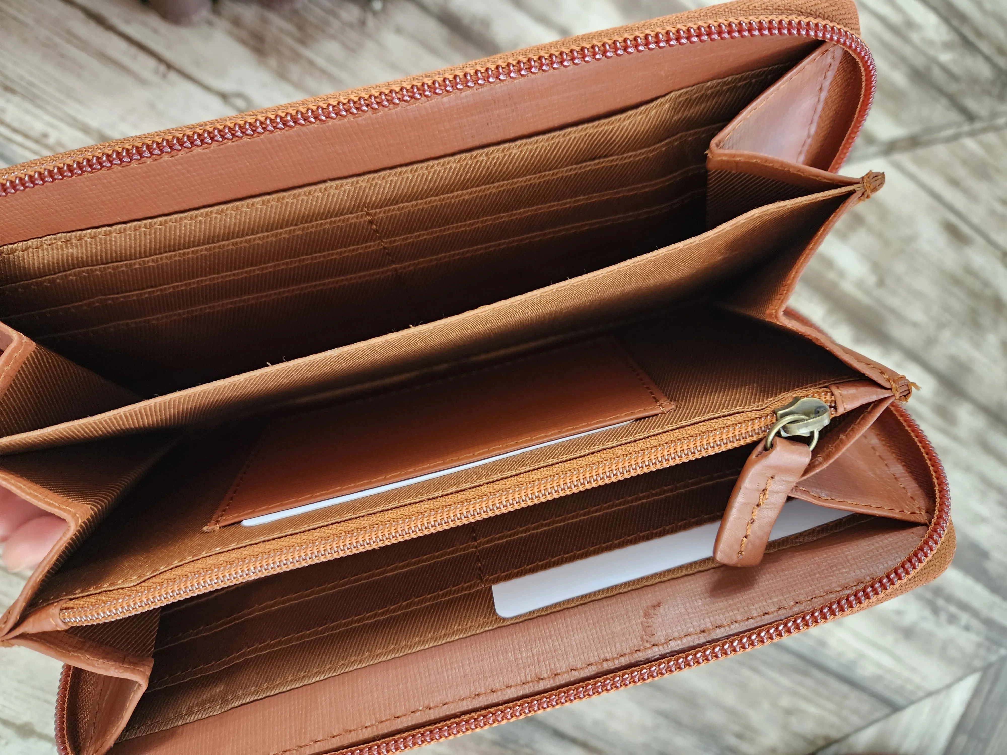 Daisy Chain Leather Wallet *