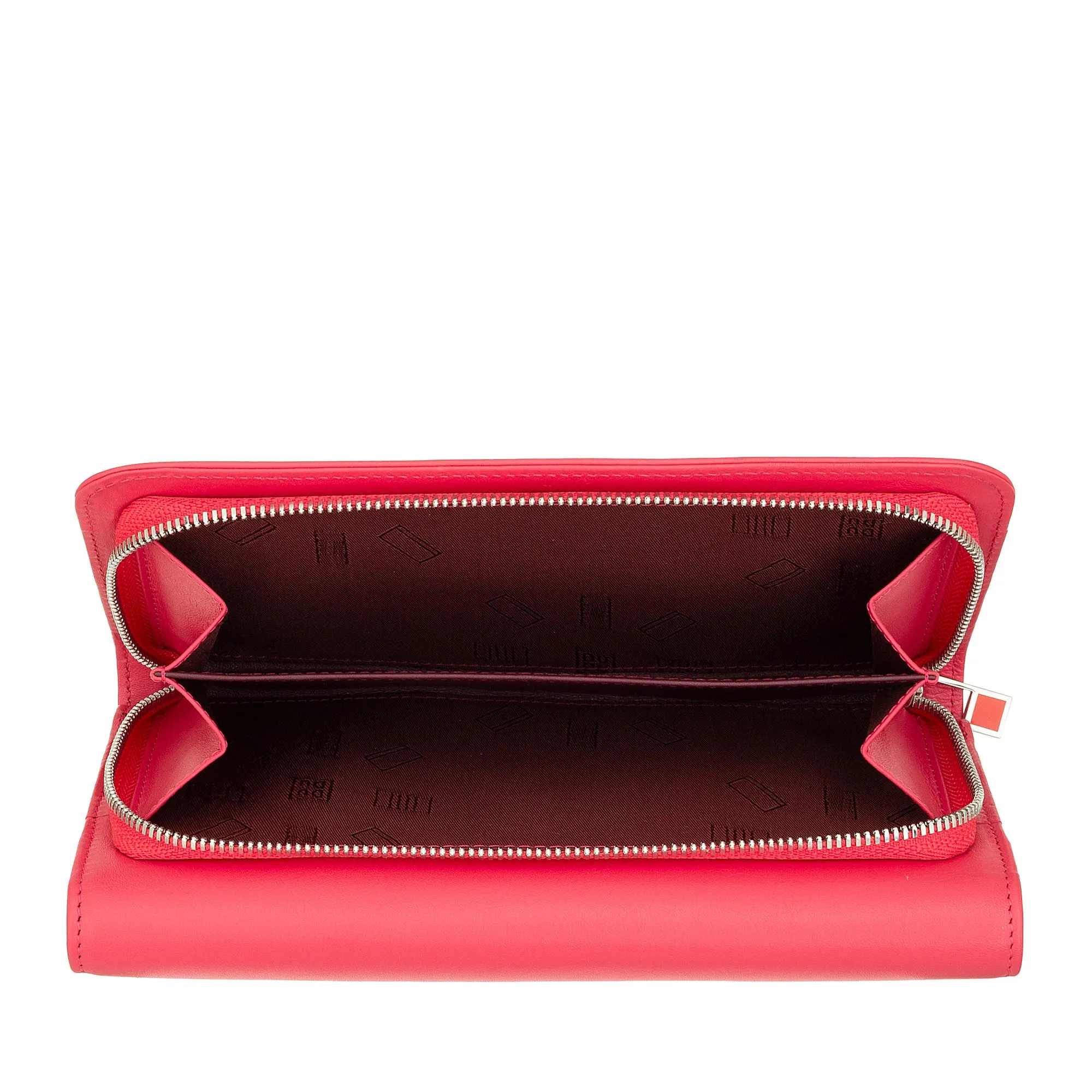 DUDU WORLD WORLD WORLD IN REAL LEATHER, RFID shielded, Portamonete hinge wallets, Multi compartments