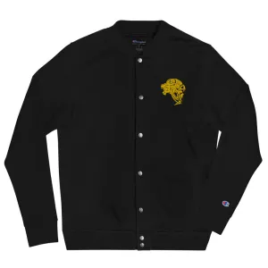 Embroidered Champion Lion Bomber Jacket