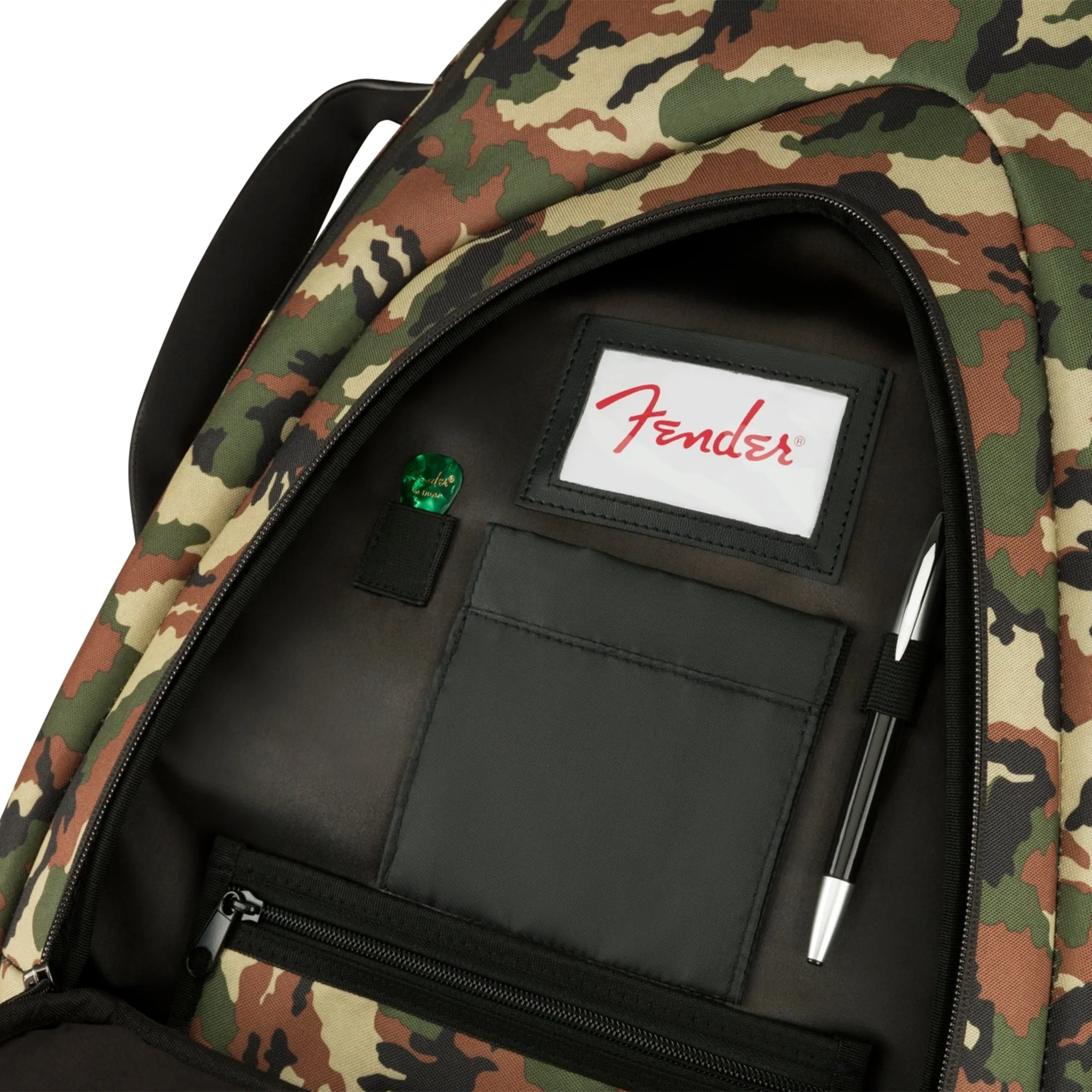 Fender FE920 Electric Guitar Gig Bag, Woodland Camo