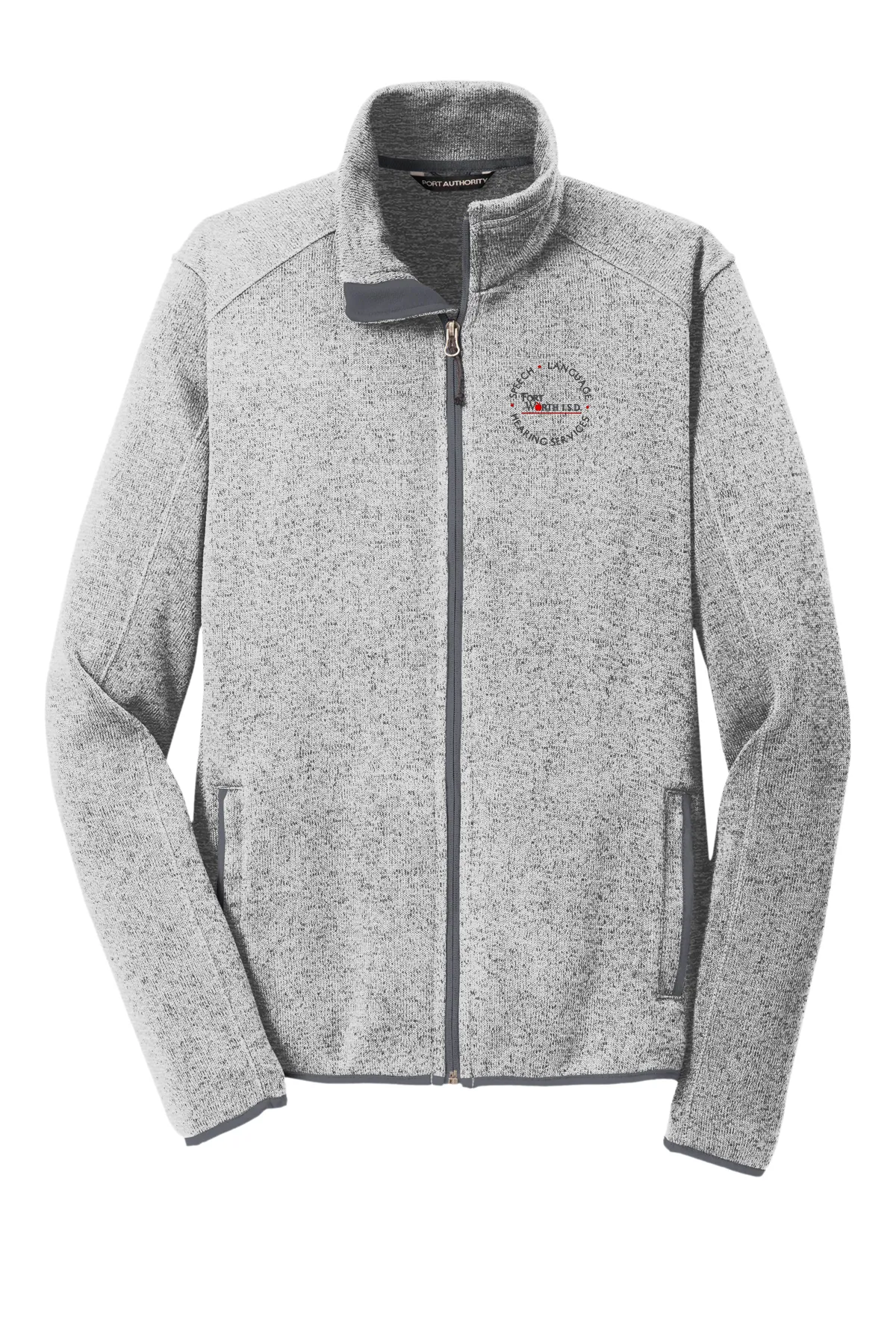 FWISD Speech Language Hearing Sweater Fleece Jacket