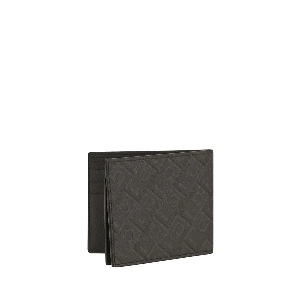 Gancini pattern leather Wallet
