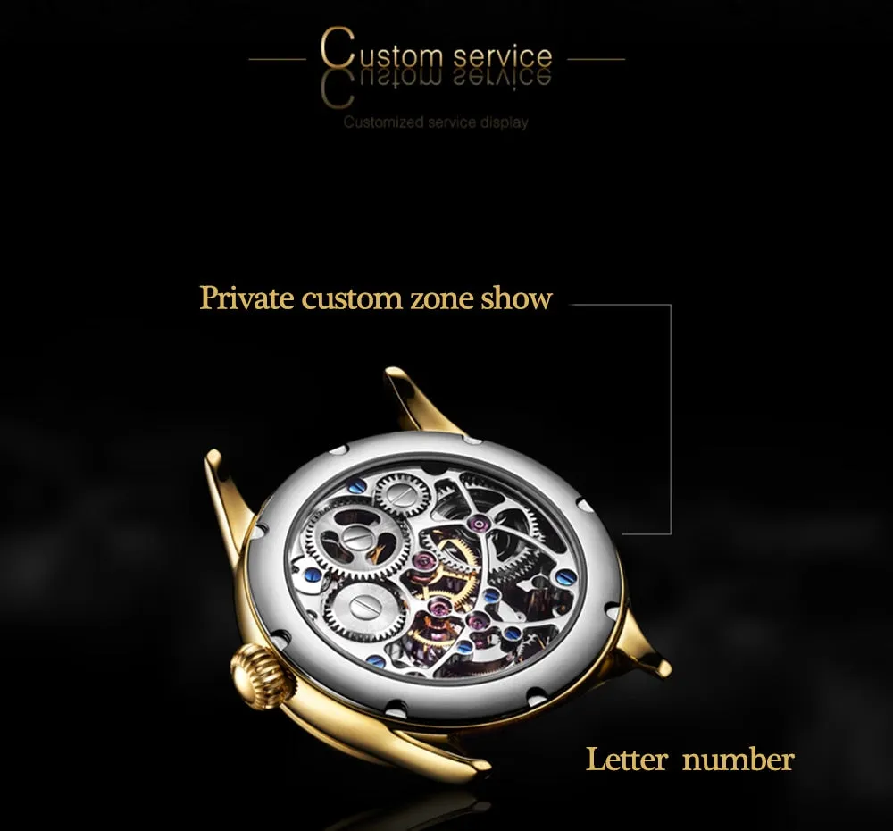 Genuine Tourbillon Luxury Watch with Angelitic figurese. 42mm